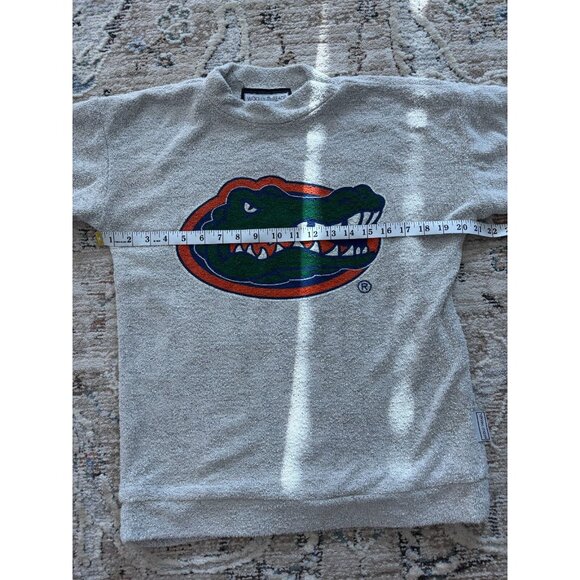 Florida Gators Womens Wooly Threads Crewneck Sweatshirt Gray Size XS College USA - Picture 7 of 8